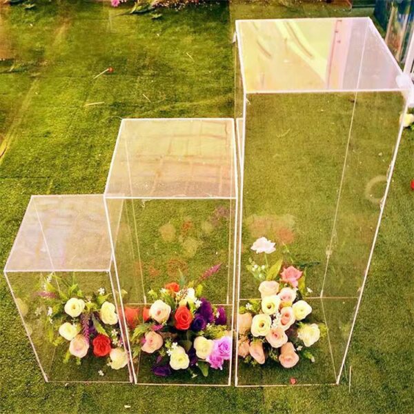 Clear Acrylic Plinths