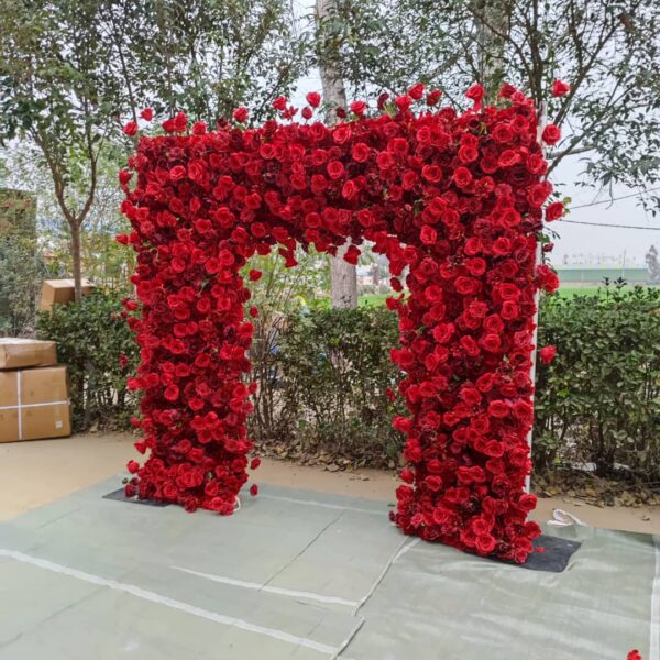 Red Flower Arch 3D - Image 2